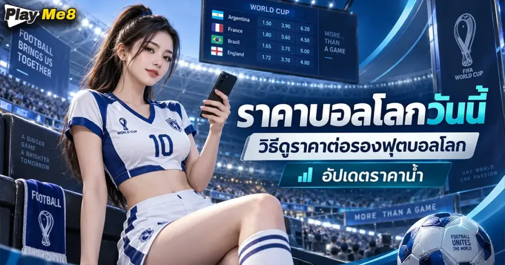 ราคาบอลโลกวันนี้